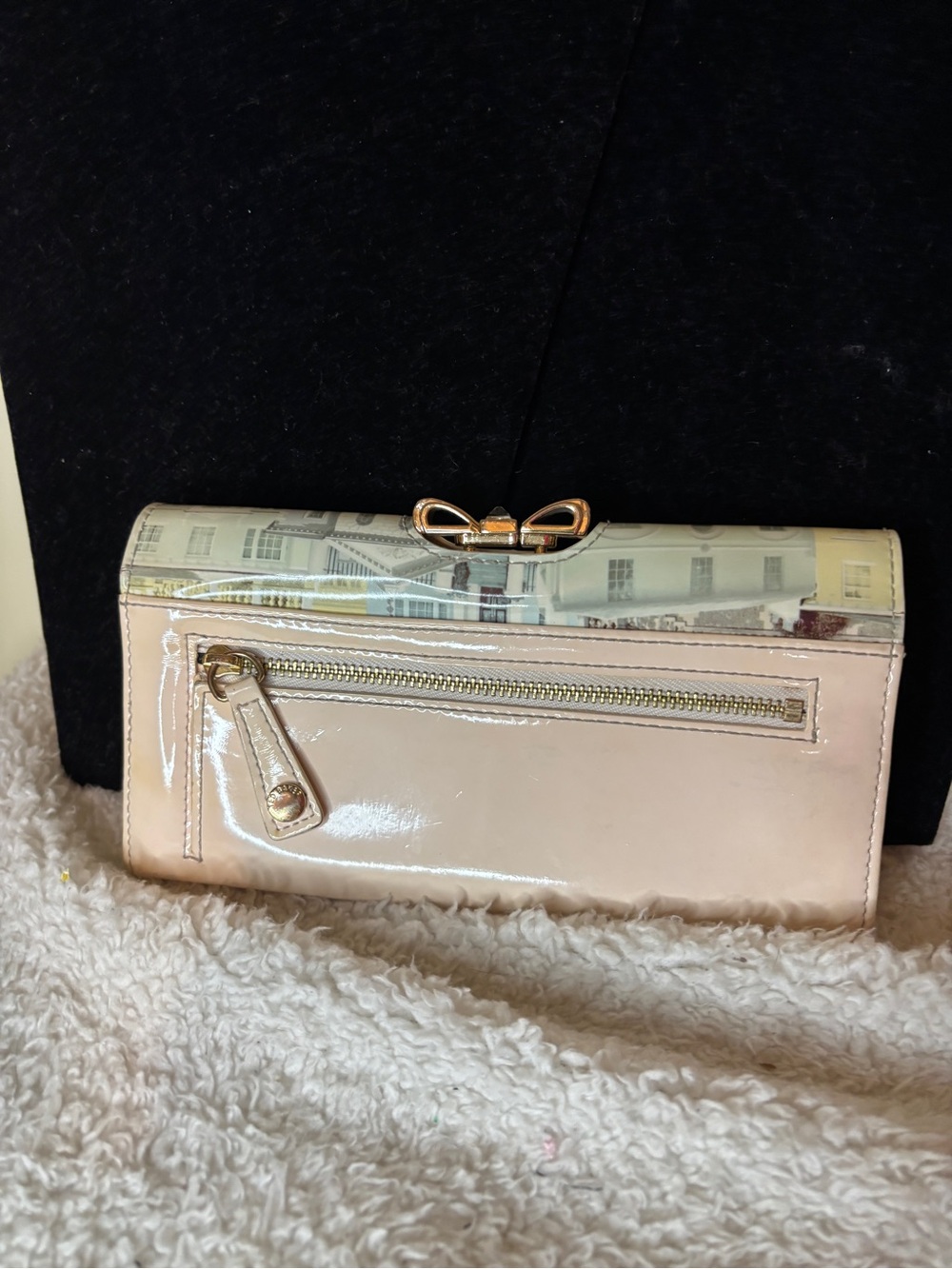 Ted Baker London Leather Wallet Multi color in EUC With Gold Hardware - Picture 3 of 13